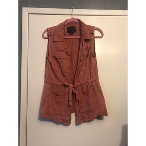 Sanctuary Burnt Orange Vest